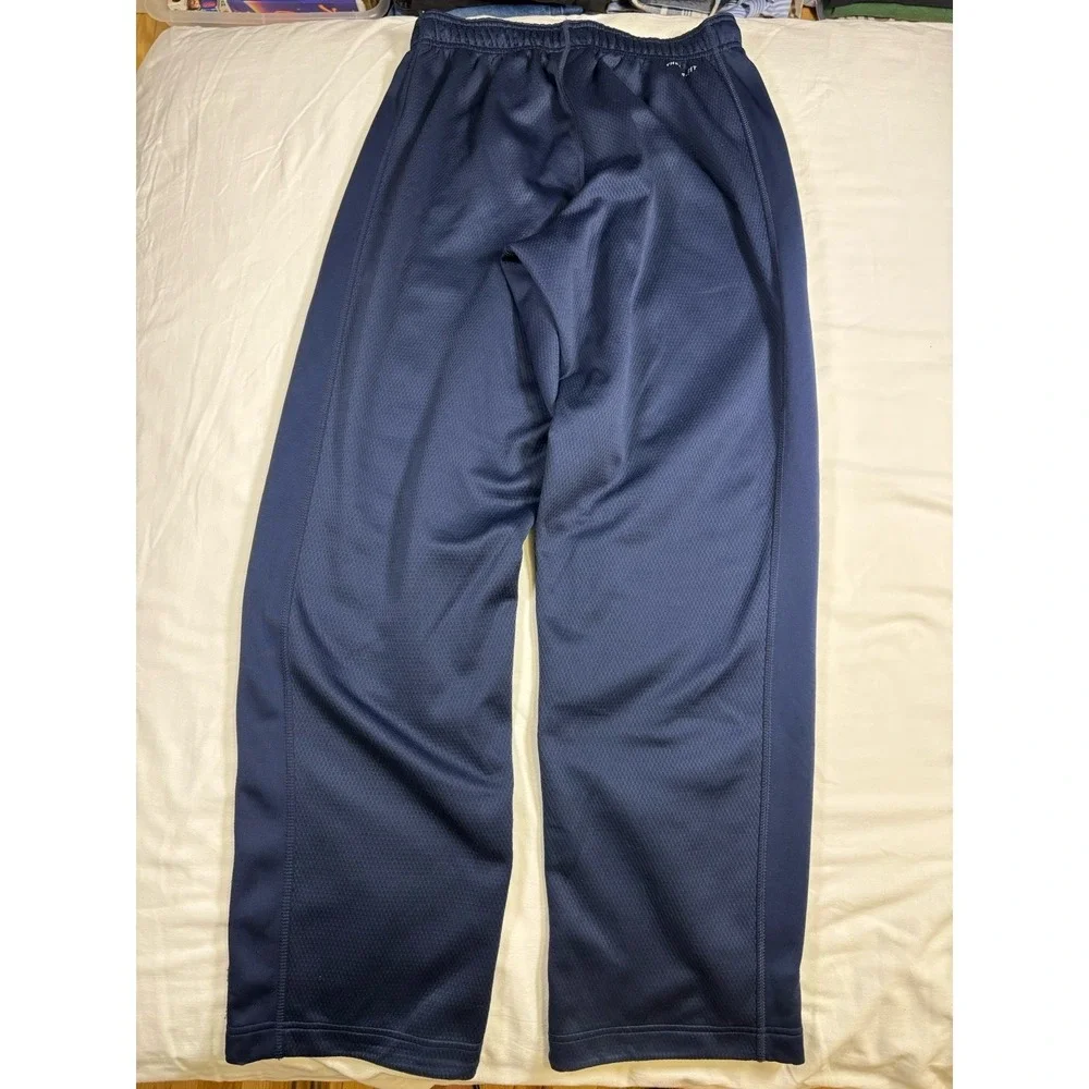 Nike On Field Apparel Mens Medium Dallas Cowboys Navy Sweat Pants Therma-Fit